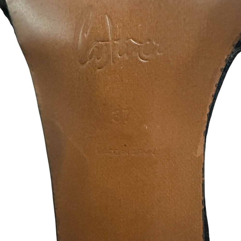 Anthropologie Castaner Mar-Knot Block heels Size 37/US 6.5 - Picture 15 of 15